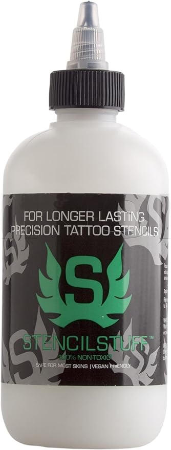 Stencil Stuff Tattoo Stencil Application Solution 8oz by Stencil Stuff